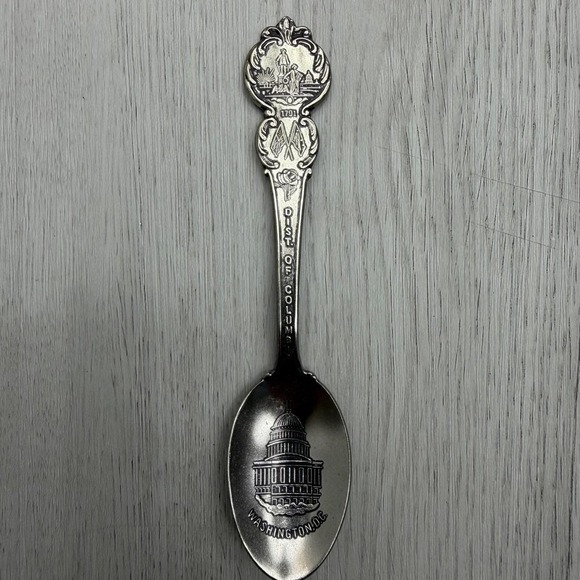 Other - Washington DC Souvenir Spoon Capitol Bowl Dist of Columbia 1791 Seal vintage